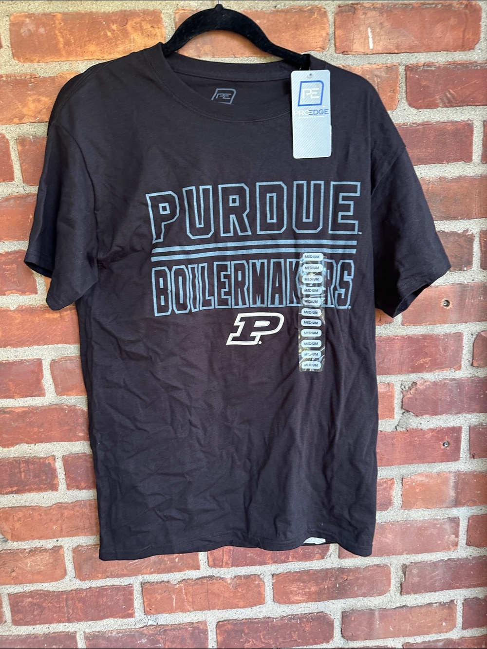 Purdue Black T Shirt Medium NWT M